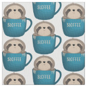 Kaffeelacke in der Tasse Stoff (Nahaufnahme)