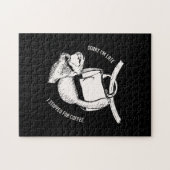 Kaffeelacke (weiß) puzzle (Horizontal)