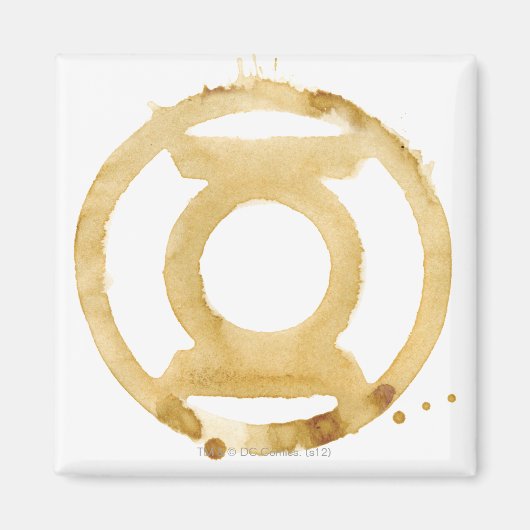 Kaffeelaterne Symbol Magnet (Vorne)