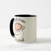Kaffeelatte-Kaffeetasse Tasse (Vorderseite Links)