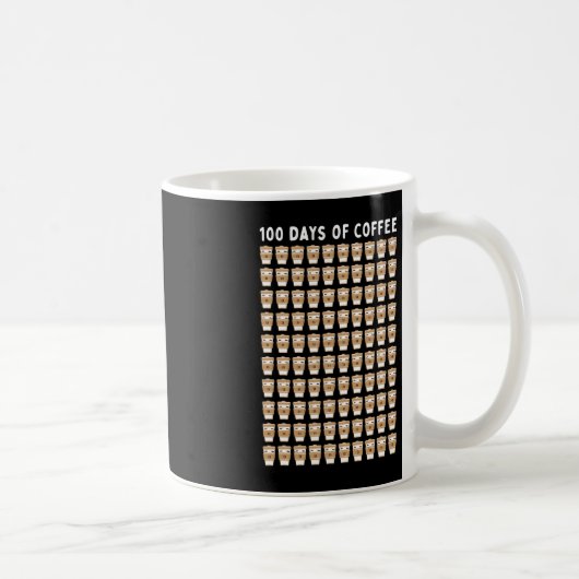 Kaffeelehrer 100 Kaffeekuchen 100. Tagesschule Kaffeetasse (Rechts)
