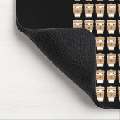 Kaffeelehrer 100 Kaffeekuchen 100. Tagesschule Mousepad (Ecke)