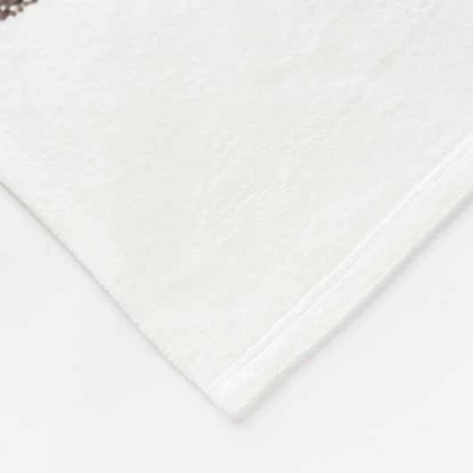 Kaffeeliebende Froschbücher Fleecedecke (Ecke)