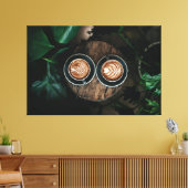 Kaffeeliebhaber 60x40 Wall Art Great Gift Idea Leinwanddruck (Insitu (Wohnzimmer))
