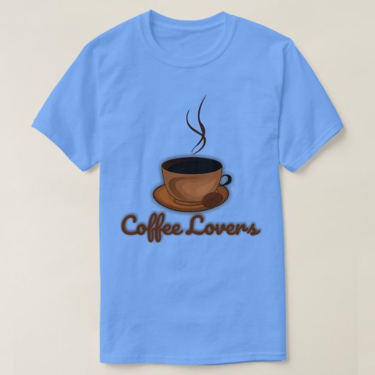 Kaffeeliebhaber 6 T-Shirt (Design vorne)