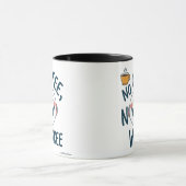 Kaffeeliebhaber Funny Coffee Lover Combo Tasse (Zentrum)