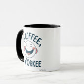 Kaffeeliebhaber Funny Coffee Lover Combo Tasse (Vorderseite Links)
