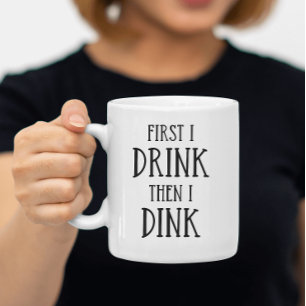 Kaffeeliebhaber Funny Pickleball Dink Kaffeetasse