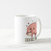 Kaffeeliebhaber-Gehirn Kaffeetasse (VorderseiteRechts)