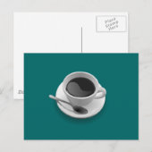 Kaffeeliebhaber Geschenke Postkarte (Vorne/Hinten)