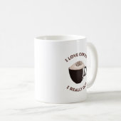 Kaffeeliebhaber jeden Tag Kaffeetasse (VorderseiteRechts)