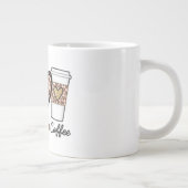 Kaffeeliebhaber Jumbo-Tasse (Rechts)