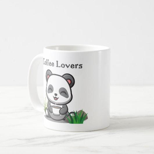 Kaffeeliebhaber Kaffeetasse (Vorderseite Links)