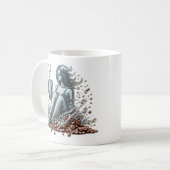 Kaffeeliebhaber Keramik Tasse (Vorderseite Links)