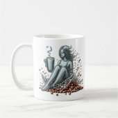 Kaffeeliebhaber Keramik Tasse (Links)