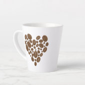 Kaffeeliebhaber Latte Tasse (Linke Ecke)
