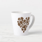 Kaffeeliebhaber Latte Tasse (Rechte Ecke)