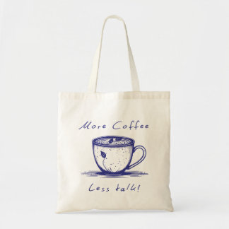 Kaffeeliebhaber-Minimalismus-Tragetasche Tragetasche