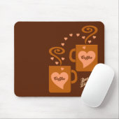 Kaffeeliebhaber mousepad, anpassen mousepad (Mit Mouse)