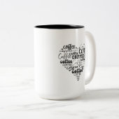 Kaffeeliebhaber Mug Zweifarbige Tasse (VorderseiteRechts)