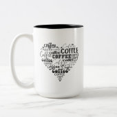Kaffeeliebhaber Mug Zweifarbige Tasse (Links)