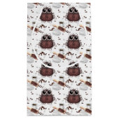 Kaffeeliebhaber Nachtschwärmer Kleine Geschenktüte (Rückseite)