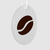 Kaffeeliebhaber Ornament (Vorderseite)