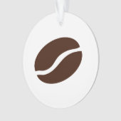 Kaffeeliebhaber Ornament (Vorderseite)