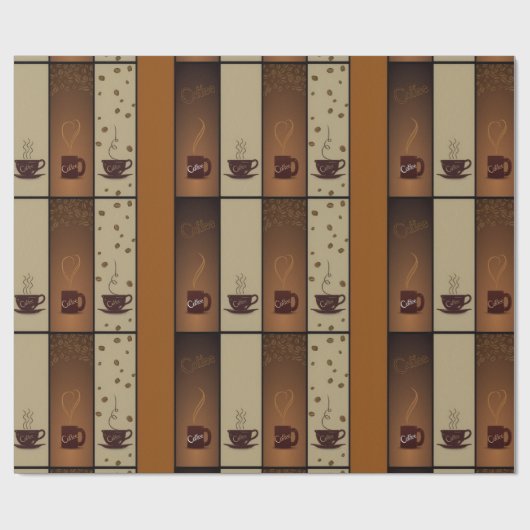 Kaffeeliebhaber Packpapier (Flach)