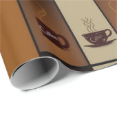 Kaffeeliebhaber Packpapier (Rolleneckpunkt)