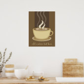 Kaffeeliebhaber Personalisiertes Poster (Küche)