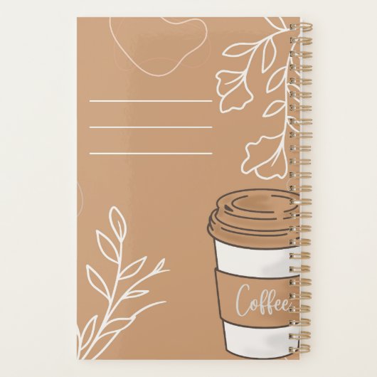 Kaffeeliebhaber Planer (Rückseite)