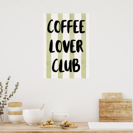 Kaffeeliebhaber Poster