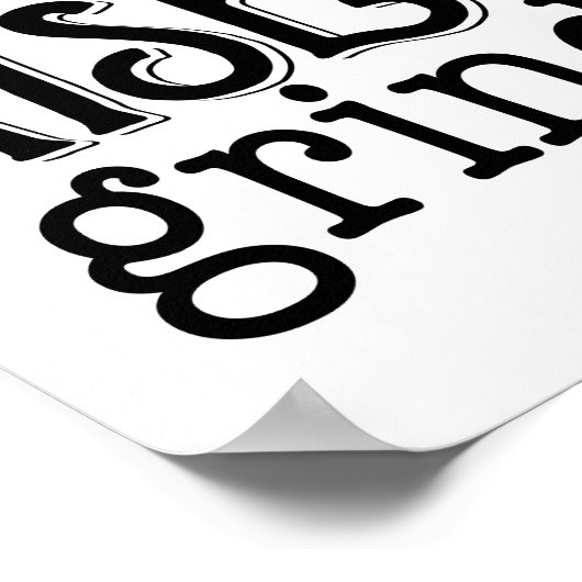 Kaffeeliebhaber Poster (Ecke)