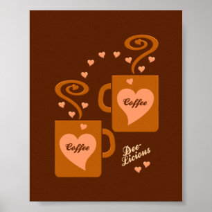 Kaffeeliebhaber poster, anpassen poster