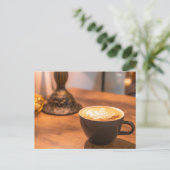 Kaffeeliebhaber Postkarte (Stehend Vorderseite)