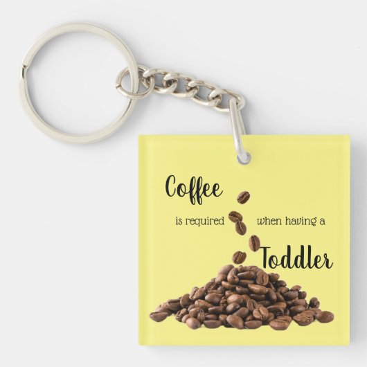 Kaffeeliebhaber Schlüsselanhänger (Vorderseite)