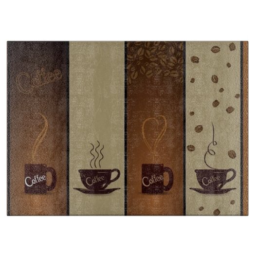 Kaffeeliebhaber Schneidemaschine Schneidebrett (Vorderseite)