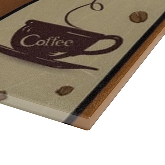 Kaffeeliebhaber Schneidemaschine Schneidebrett (Ecke)