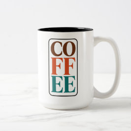 Kaffeeliebhaber-Tasse Geschenk für Kaffeeliebhaber Zweifarbige Tasse