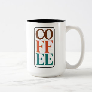 Kaffeeliebhaber-Tasse Geschenk für Kaffeeliebhaber Zweifarbige Tasse