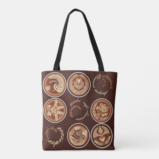 Kaffeeliebhaber Tote Tasche (Rückseite)