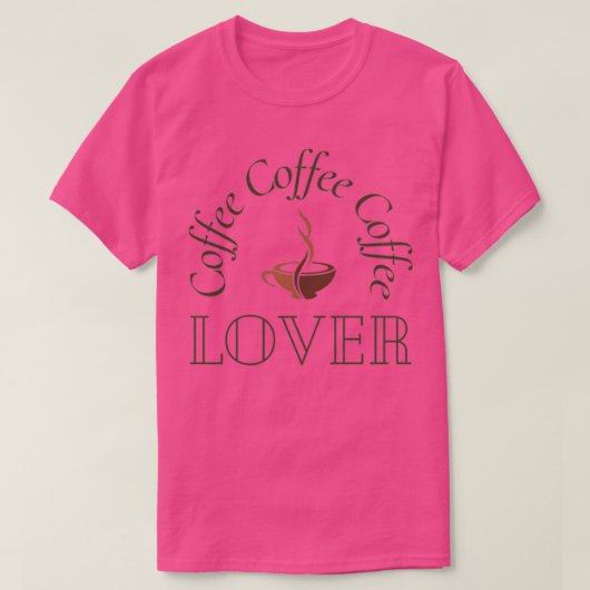 Kaffeeliebhaber TShirt Classic TShirt (Design vorne)