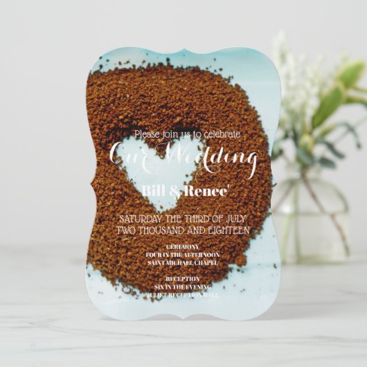 Kaffeeliebhaber UNITE! Einladung (Stehend Vorderseite)