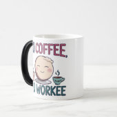 Kaffeeliebhaber Wärme ändern Morphing Tasse (Vorderseite Links)