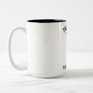 Kaffeeliebhaber Zwei-Ton-Becher Zweifarbige Tasse