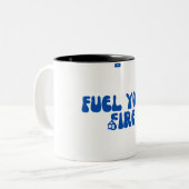 Kaffeeliebhaber Zweifarbige Tasse (Vorderseite Links)