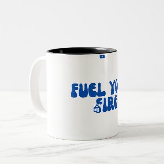 Kaffeeliebhaber Zweifarbige Tasse (Vorderseite Links)