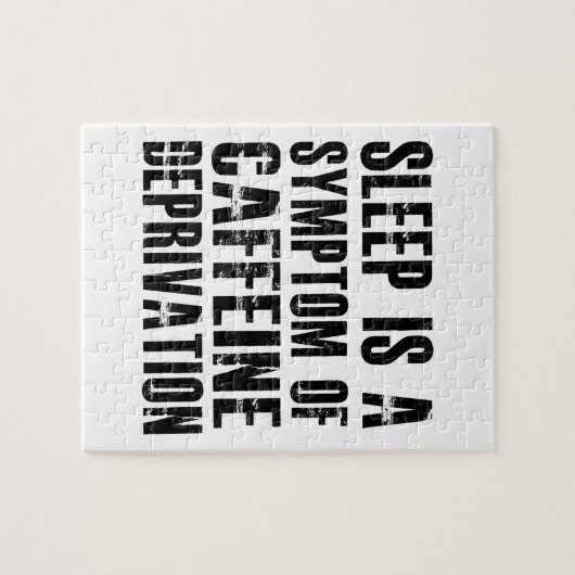 Kaffeeliebhaberentwürfe Puzzle (Horizontal)