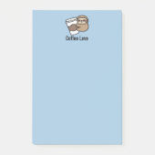 Kaffeeloch Post-it Klebezettel (Vorderseite)